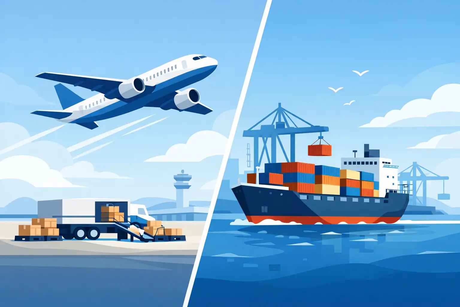 Air Freight vs Sea Freight: Which Fits Best?