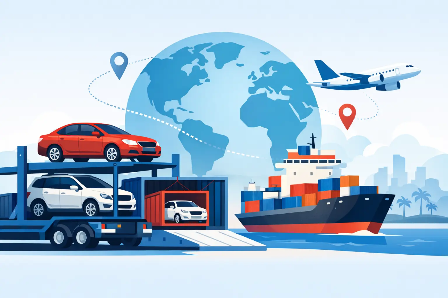 Best Car Shipping Options for Global Moves