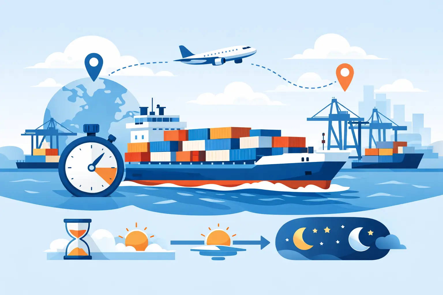 Home 8 Sea Freight Transit Times Explained
